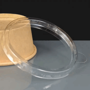 RPet lid DIA 62 Suit for 2 & 3OZ Kraft Single Wall Sauce Cup