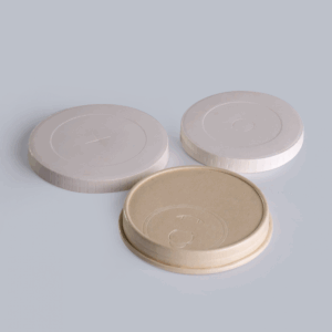 184mm Paper Lid T/S Bamboo Pulp Bowl 1100ml and 1300ml
