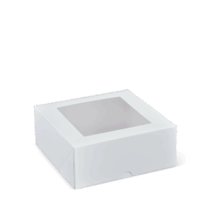 15x15x4 White Cake Box