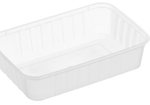 G/Fac Container Rectangular Ribbed H/Duty 750ml (Sao chép)