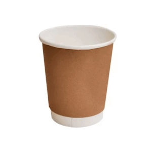 8 OZ PLA Coated DW Cup/Brown