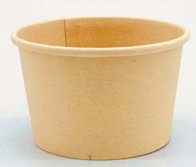 24oz PLAPaper Bowl 115x87x113mm(25pcs/Bag,20 Bags/ctn)